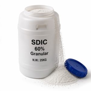 SDIC 60% Granular - free-flowing sodium dichloroisocyanurate granules - Shilan Chemical
