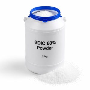 SDIC 60% Powder - Sodium Dichloroisocyanurate white fine crystalline powder - Shilan Chemical